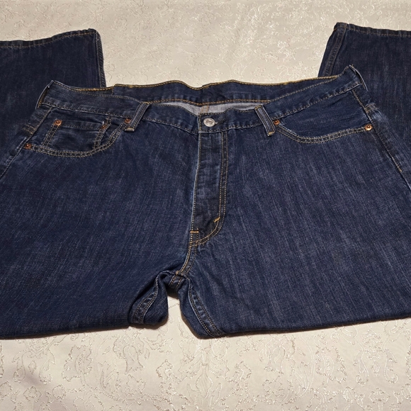 LEVIS 569 Y2K DENIM JEANS 38X30 RELAXED LOOSE FIT STRAIGHT LIGHT WASH - Picture 6 of 16